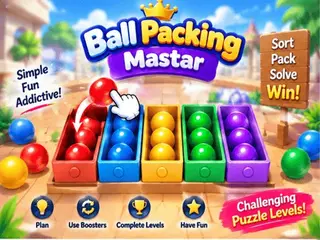 Ball Packing Master Puzzle – Fill Box