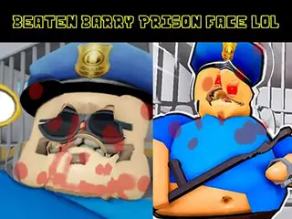 Beaten Barry Prison Face LOL