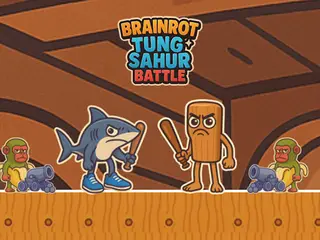 Brainrot Tung Sahur Battle