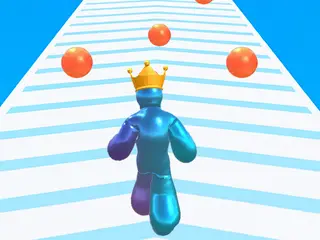 Bubble Man Runner Game