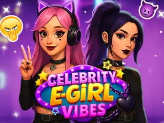 Celebrity E Girl Vibes