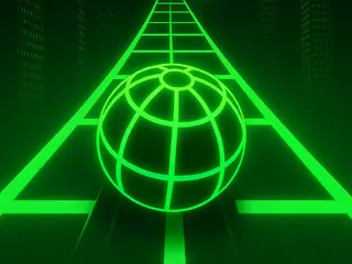 Neon Ball Slope