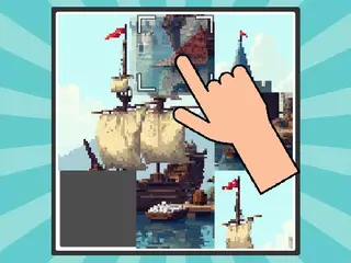 Pixel Slide Puzzle
