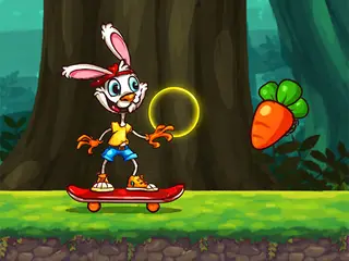 Rabbit Skater Game