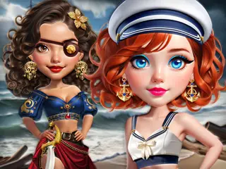 Sailor Chic vs Pirate Charm