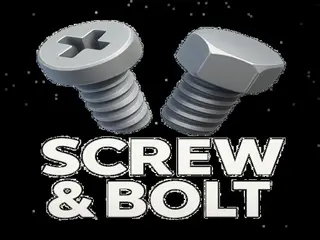 screw bolt 3d