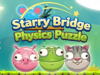 Starry Bridge Physics Puzzle